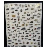 (K) Approximately 124 Pinbacks As Pictured