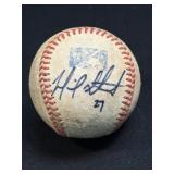 (L) Autographed Minor League Practice Baseball