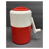 (D) Vintage Perrin Manual Ice Shaver/Crusher