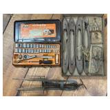 (D) Assorted Lot Including Sockets Mole Trap and