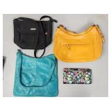 (I) 3 Assorted Purses and a Wallet as Pictured