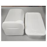 (I) Rubbermaid Bread Loaf Keeper and  Shoe Size