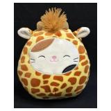 (D) Squishmallow Cam the Cat in Giraffe Costume