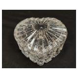 (H) Vintage Heart Shaped Trinket Box