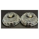 (L) 2 Princess House 3 In 1 Candle Holders 2"