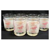 (L) Set of 6 Vintage Ronrico "Derby Daiquiri"