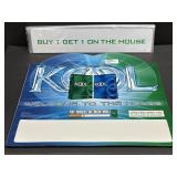 (D) Kool Cigarettes Advertising Pcs 9 pc and Buy