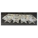 (H) Set of 8 EAPG Square Bowl Adams Ashman