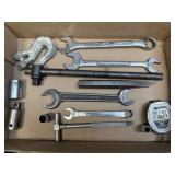 (K) Assorted Tools As Pictured Including Open End