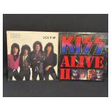 (I) 2 Vintage KISS Albums As Pictured