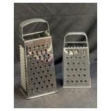 (I) 2 pc Metal Graters