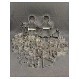 (L) Several Assorted Metal Cookie Cutters As