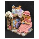 (L) Musical Mini Vintage CINDERELLA Music Box CAT