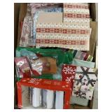 (K) Assorted Gift Wrapping Supplies