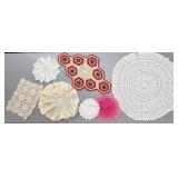 (D) Assorted Doilies As Pictured