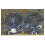 (I) 2  Mt Pleasant Colbalt Blue Plates  8ï¿½