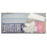 (D) Assorted Table Runners and Doilies