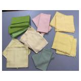 (D) Several Cloth Napkins As Pictured