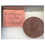 (SC) 1937 Berlin, Germany Museum Medallion &