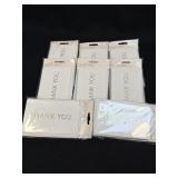 (L) 8 Packs of 10 Ct Note Cards ï¿½Thank Youï¿½ Blank