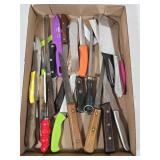 Assorted Kitchen Knives