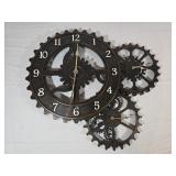 Plastic Clock Wall Decor 24"x 21"