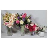 Vases & Artificial Flowers