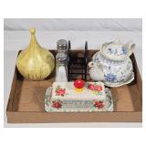 Butter Dish, Teapot, Napkin Holder & more