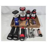 Assorted Lanterns & Flashlights