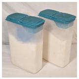 2 Tupperware Cereal Containers