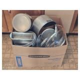 Large Box of Pots & Pans