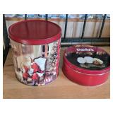 Christmas Tin & Cookie Tin