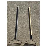 2 Rakes (One Has Been Repaired)