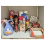 Contents of Shelf- Cleaning Products & more