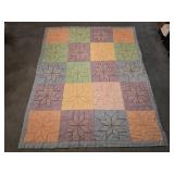 Handmade Quilt 69"x 84