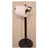 Metal 21" Tall Toilet Paper Holder