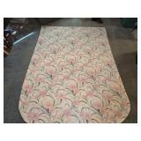 Twin Size Floral Bed Cover 81"x 105"