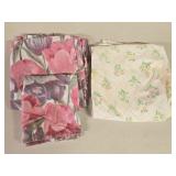 Bed Sheets & Pillow Case (Unknown Size)