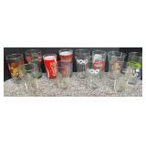 (12) Assorted Vintage Coca-Cola Tumblers