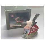 Ceramic Bird & Coca Cola Figurine