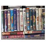18 Assorted VHS Tapes