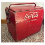 Vintage Metal Coca Cola Metal Picnic Cooler 18ï¿½ x