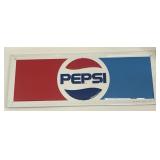 Vintage Pepsi Advertising Metal Sign 31ï¿½ x 12ï¿½