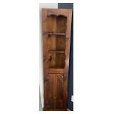 71ï¿½ x 17 1/2ï¿½ x 10ï¿½ Corner Cabinet