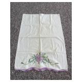 Embroidered Pillow Case W/ Stains
