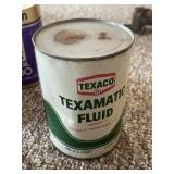 Vintage Texaco Texamatic Transmission Fluid 1Qt.