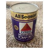 Vintage All Season CITGO Motor Oil 10W-30 1Qt.