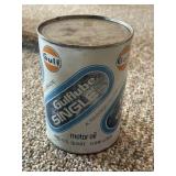 Vintage Gulf Gulflube Single 1Qt. Motor Oil 1Qt.