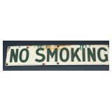 24ï¿½ x 5ï¿½ Metal No Smoking Sign