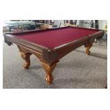99ï¿½ x 55ï¿½ x 32ï¿½ Leisure Bay Pool Table W/ Cover